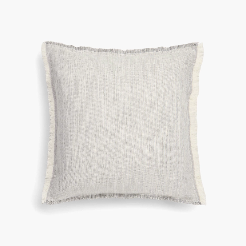 FUNDA COJIN GRISFU 45X45 GRIS CLARO TEXTURA INTERIORS - 1