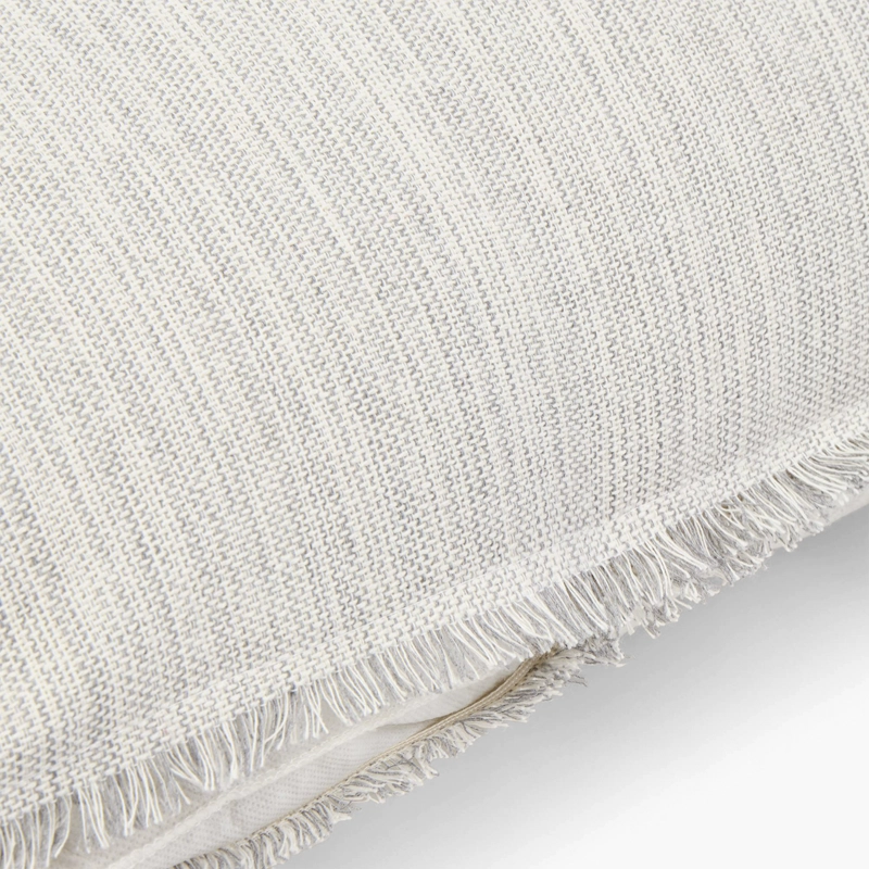 FUNDA COJIN GRISFU 45X45 GRIS CLARO TEXTURA INTERIORS - 4