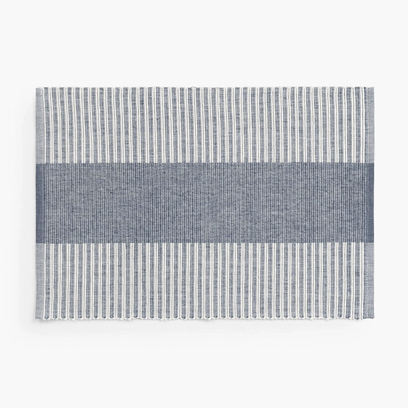 INDIVIDUAL COCINAR 30X45 AZUL TEXTURA INTERIORS - 1