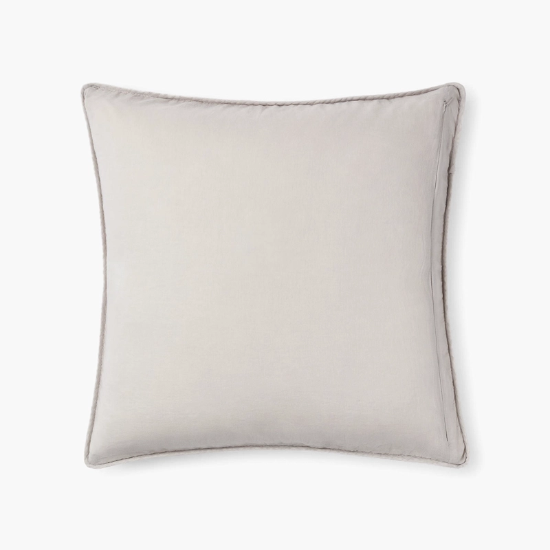 FUNDA COJIN CHERANCOB 55X55 GRIS TEXTURA INTERIORS - 2