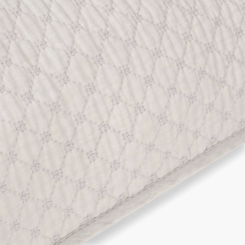 FUNDA COJIN CHERANCOB 55X55 GRIS TEXTURA INTERIORS - 3
