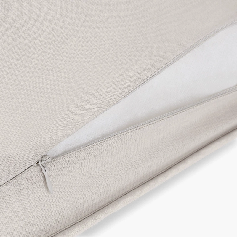 FUNDA COJIN CHERANCOB 55X55 GRIS TEXTURA INTERIORS - 5