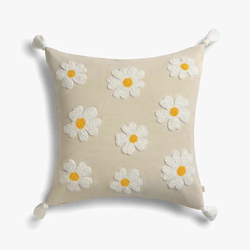 FUNDA COJIN DAISY 45X45 TEXTURA INTERIORS - 1