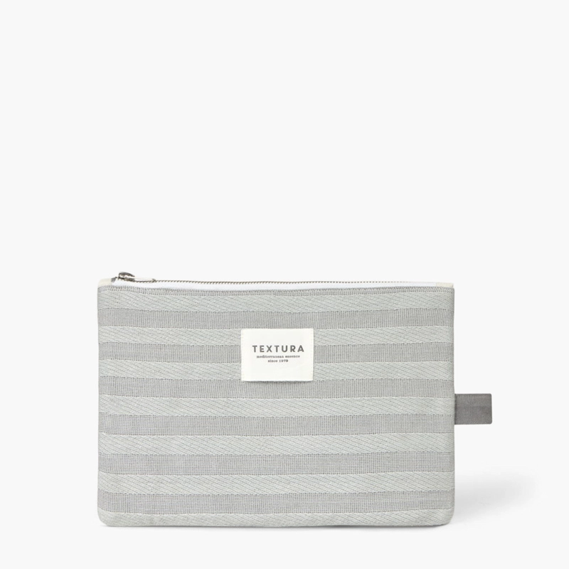 NECESER LURIBOL 28X18 GRIS TEXTURA INTERIORS - 1