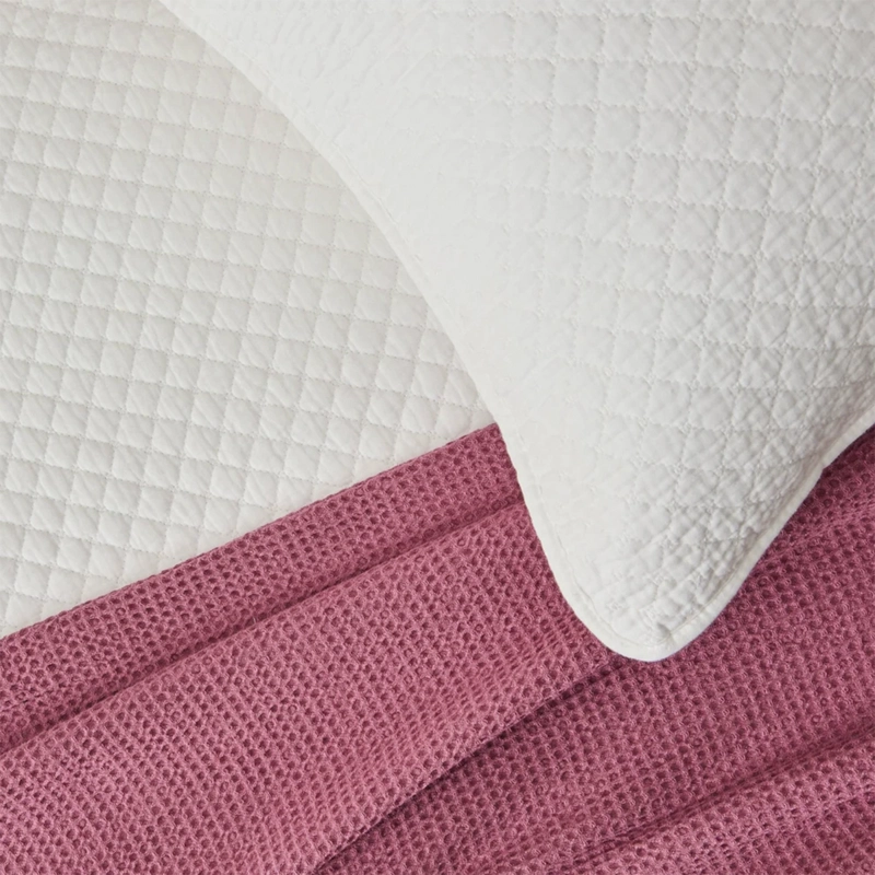 COLCHA CHERANCOB 240X270 BCO (CAMA 2 PLAZAS O QUEEN) TEXTURA - 5