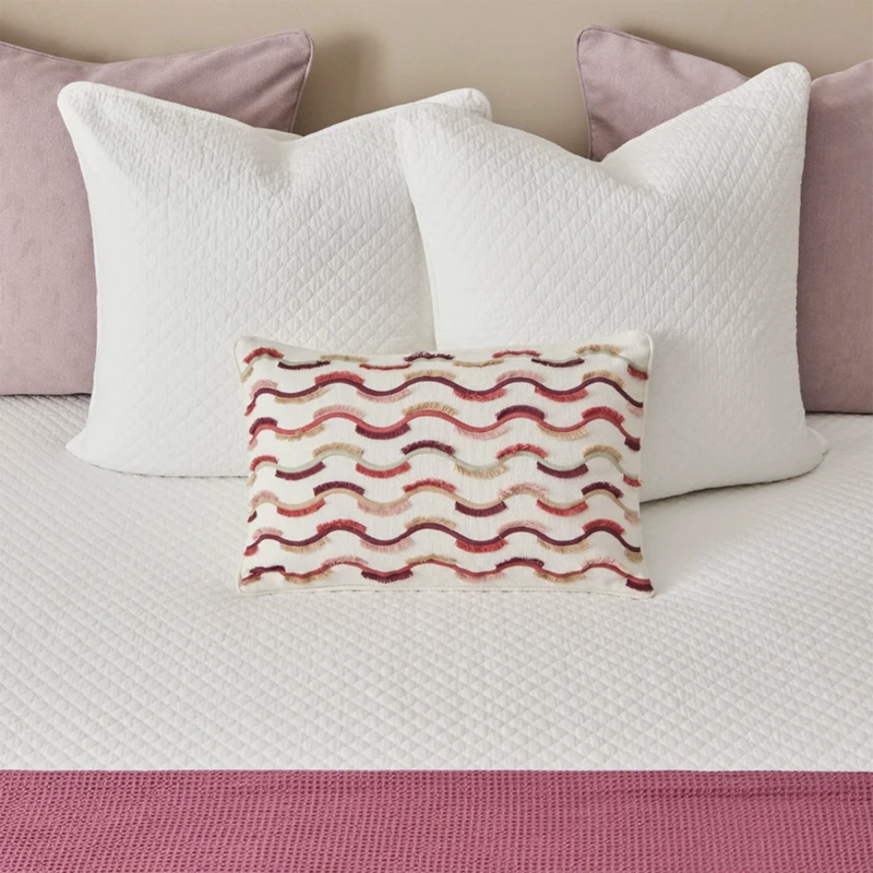 COLCHA CHERANCOB 240X270 BCO (CAMA 2 PLAZAS O QUEEN) TEXTURA - 6