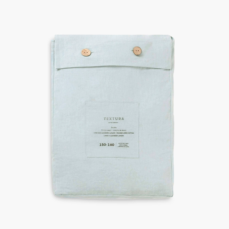 FUNDA PLUMON 220X240 MENTA (CAMA 2 PLAZAS) TEXTURA - 5