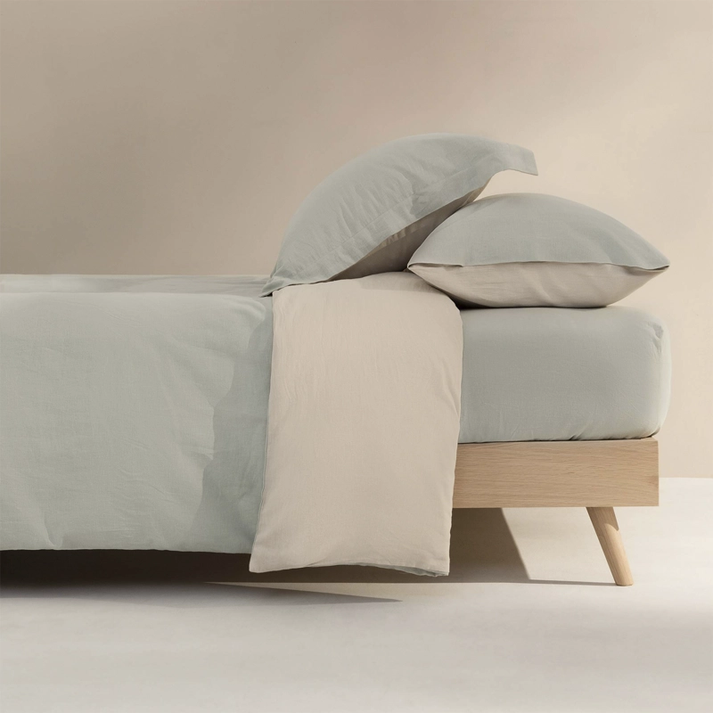 FUNDA PLUMON 220X240 MENTA (CAMA 2 PLAZAS) TEXTURA - 6