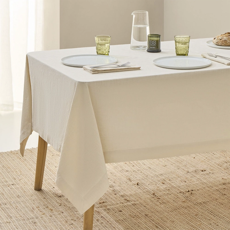 MANTEL CLARU BEIGE 150X250 TEXTURA INTERIORS - 2