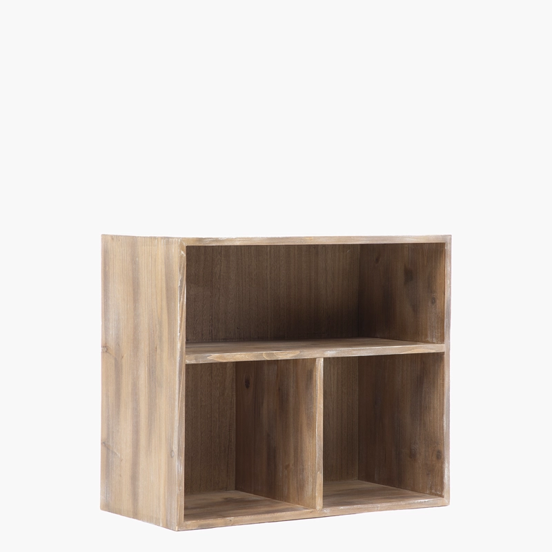 ORGANIZADOR KALA DOBLE NATURAL (NO INCLUYE CANASTOS) FORM - 4