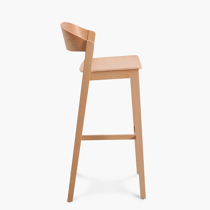 TABURETE ALTO 76 MADERA CELINE NATURAL FORM - 3