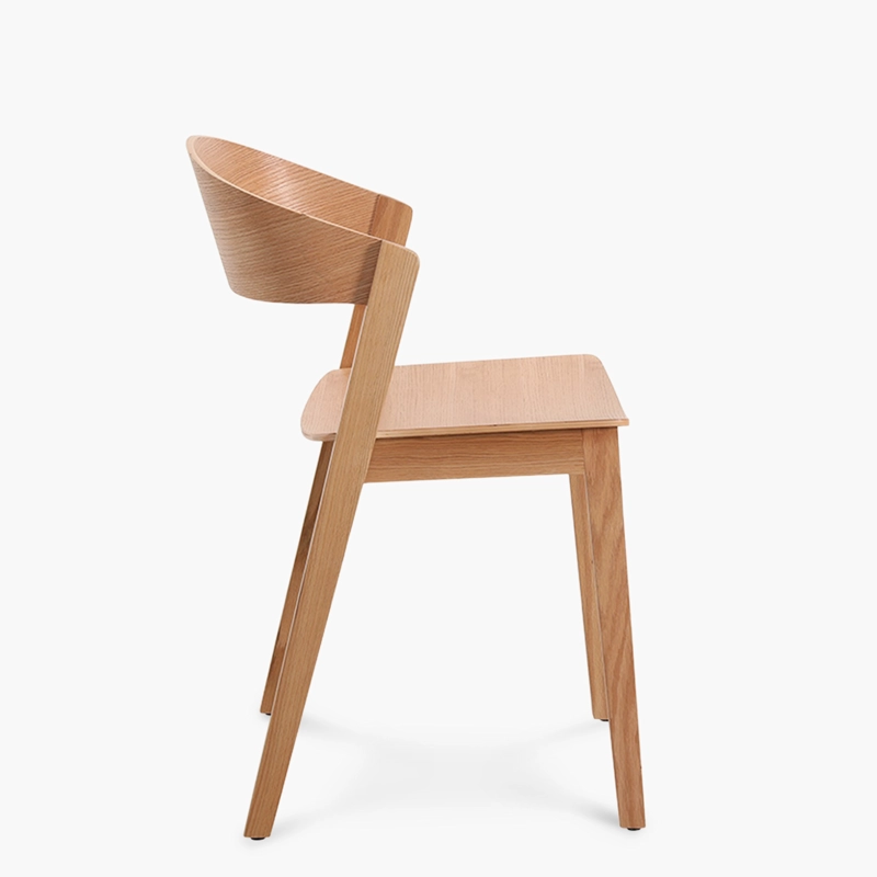 SILLA MADERA CELINE NATURAL FORM - 4