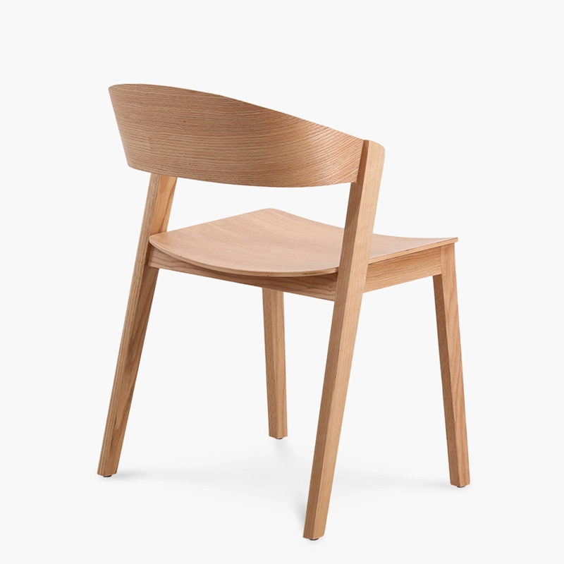 SILLA MADERA CELINE NATURAL FORM - 5
