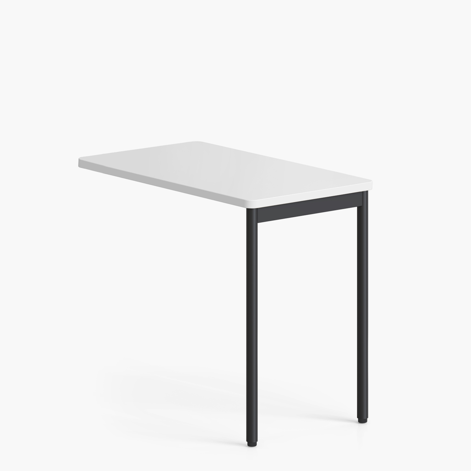 ESCRITORIO LATERAL ASTRO 50X90 BLANCO/GRIS FORM - 2