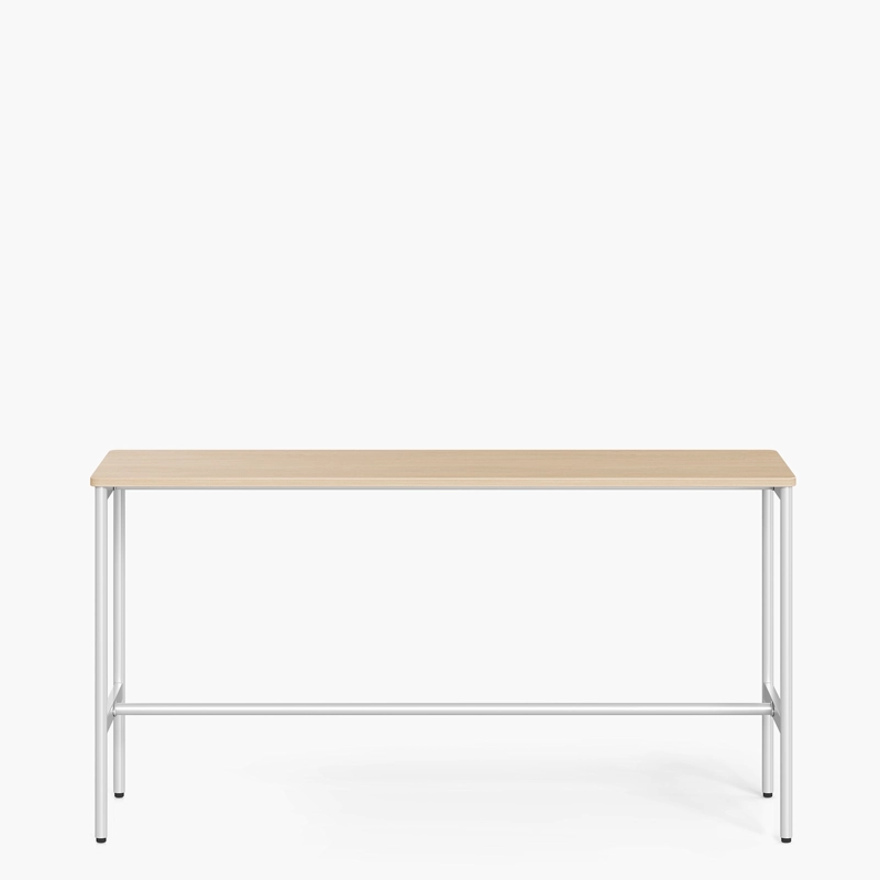 MESA OFICINA CAFETERIA ASTRO 160X60 NATURA/BLANCO FORM - 1