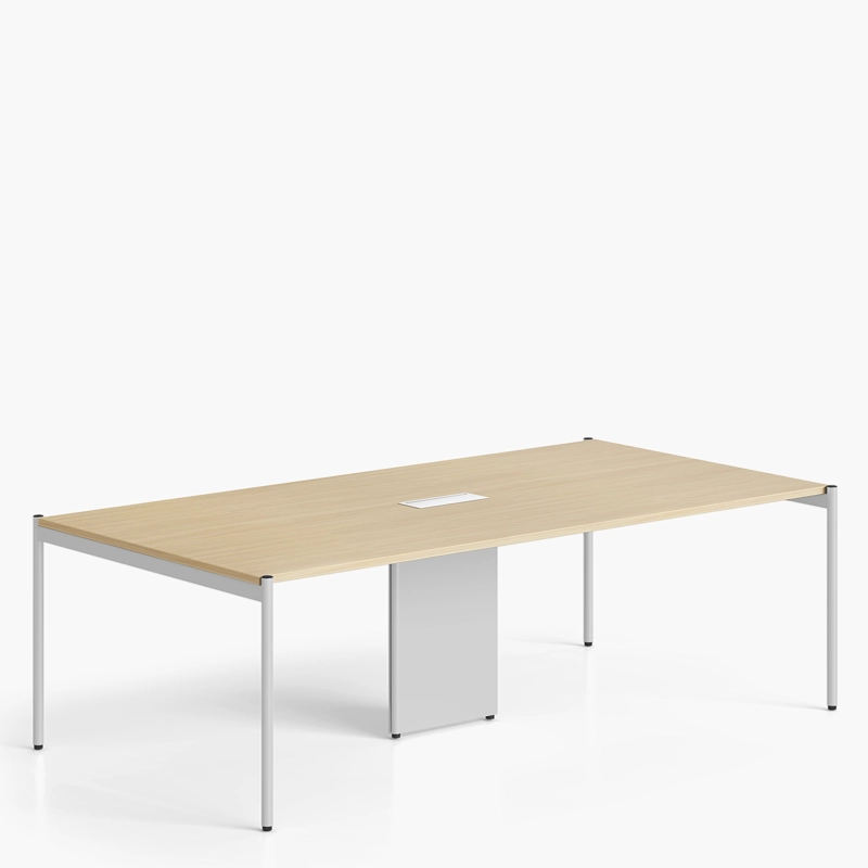 MESA OFICINA REUNION ASTRO 200X108 NATURA/BLANCO FORM - 2