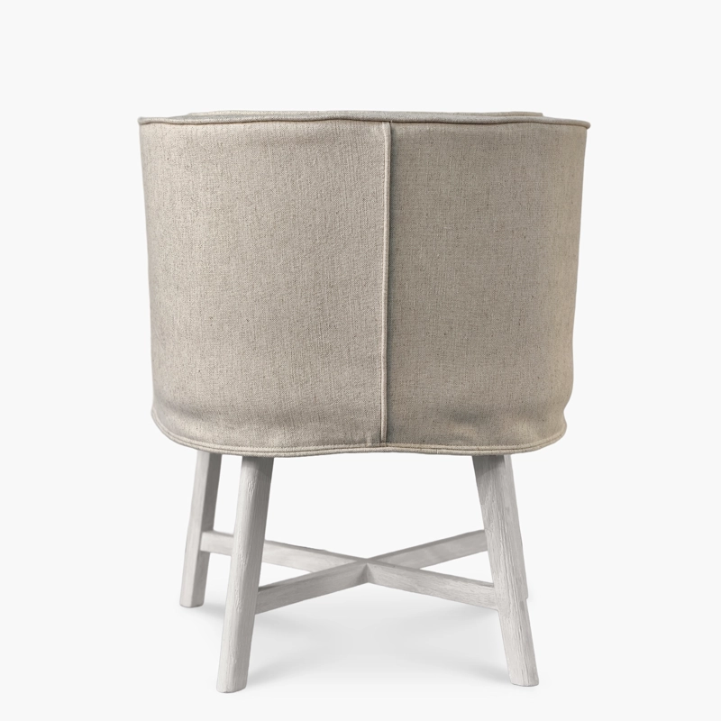 SILLA TAPIZ MILLIE BEIGE FORM - 3