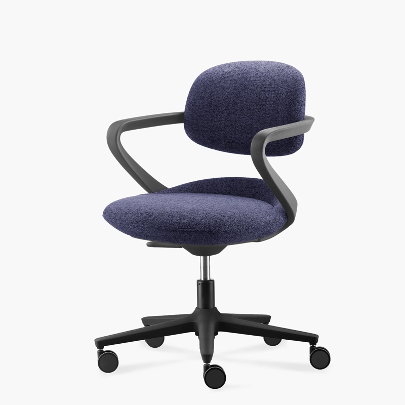 SILLA OFICINA OTTO AZUL FORM - 6