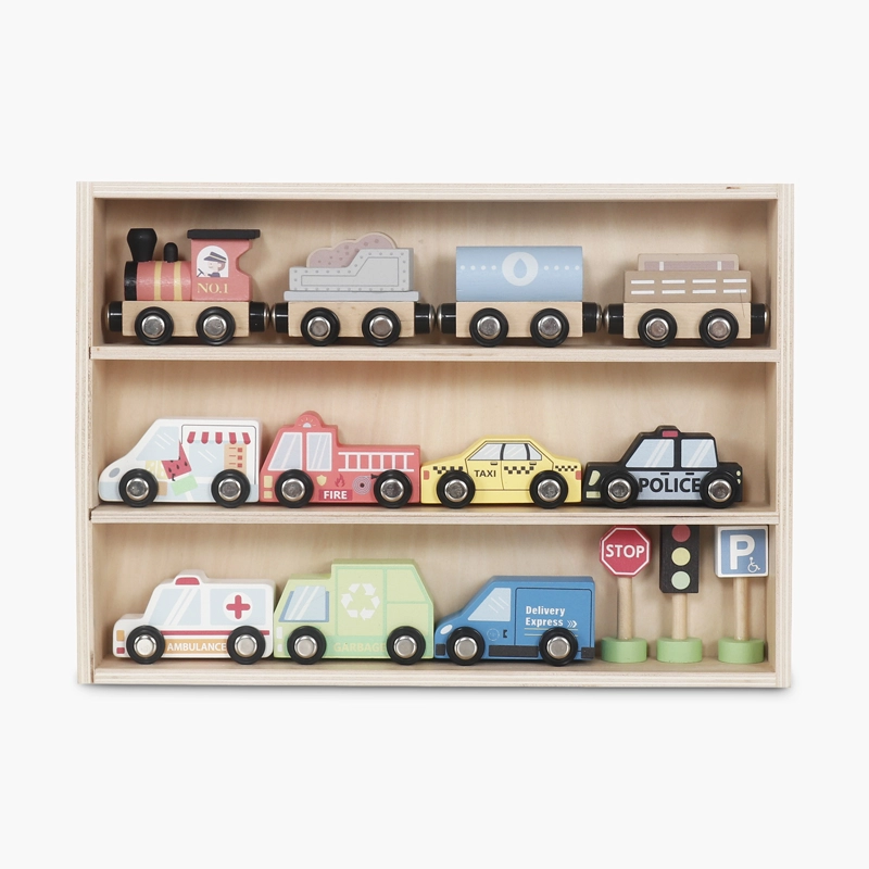 SET AUTOS CIUDAD INFANTIL TOMAS MULTICOLOR FORM - 1
