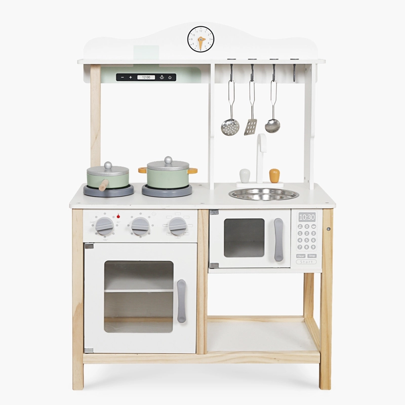 COCINA INFANTIL DE MADERA LUCIA BLANCO FORM - 1