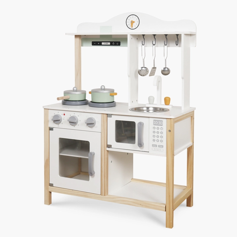 COCINA INFANTIL DE MADERA LUCIA BLANCO FORM - 2