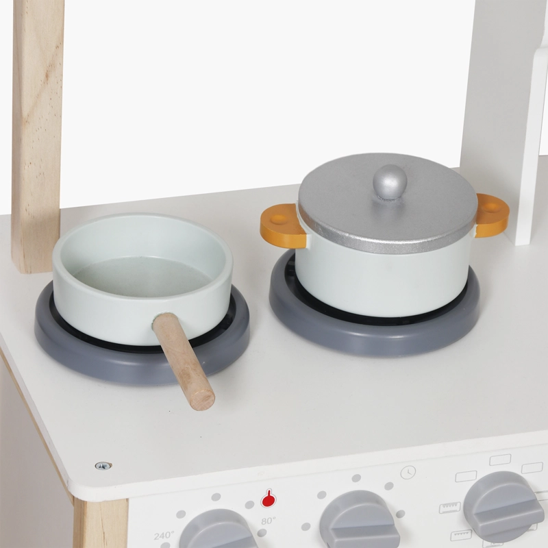 COCINA INFANTIL DE MADERA LUCIA BLANCO FORM - 4