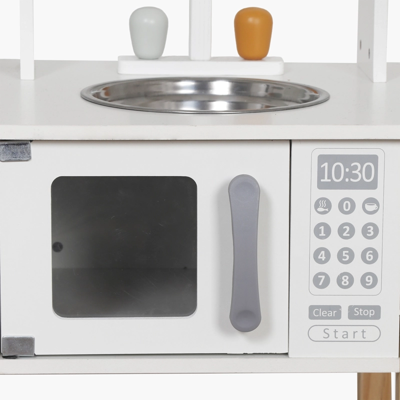 COCINA INFANTIL DE MADERA LUCIA BLANCO FORM - 5