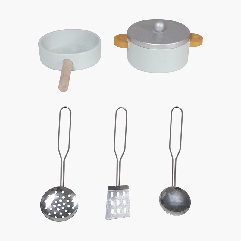 COCINA INFANTIL DE MADERA LUCIA BLANCO FORM - 7