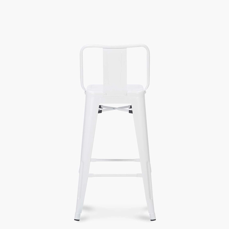 TABURETE MEDIO 67 TOLIX C/RESP BLANCO FORM - 4