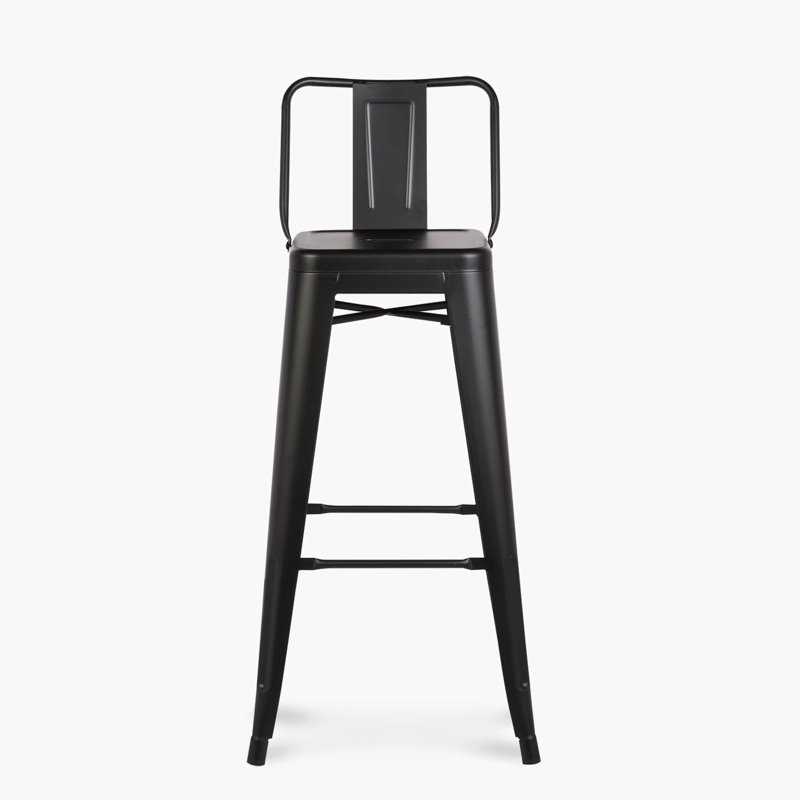 TABURETE ALTO 77 TOLIX C/RESP NEGRO FORM - 1