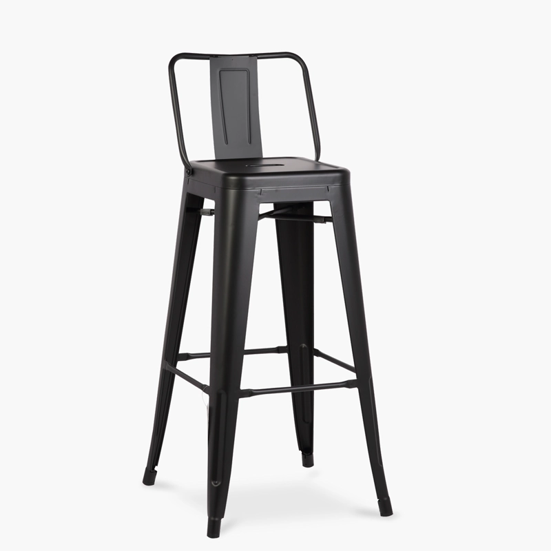 TABURETE ALTO 77 TOLIX C/RESP NEGRO FORM - 2