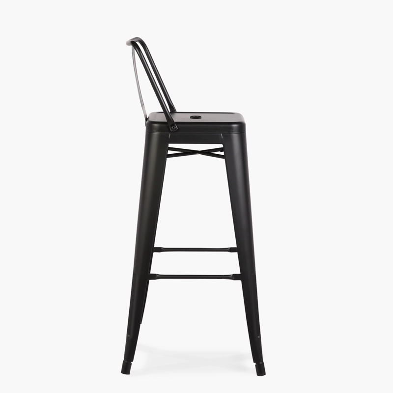 TABURETE ALTO 77 TOLIX C/RESP NEGRO FORM - 3