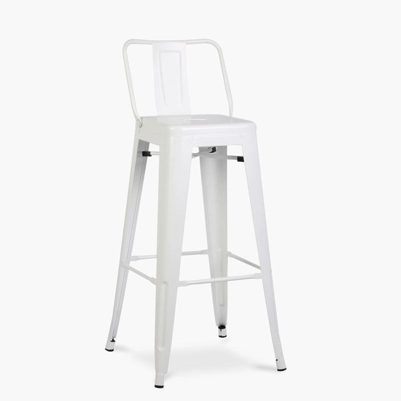 TABURETE ALTO 77 TOLIX C/RESP BLANCO FORM - 2