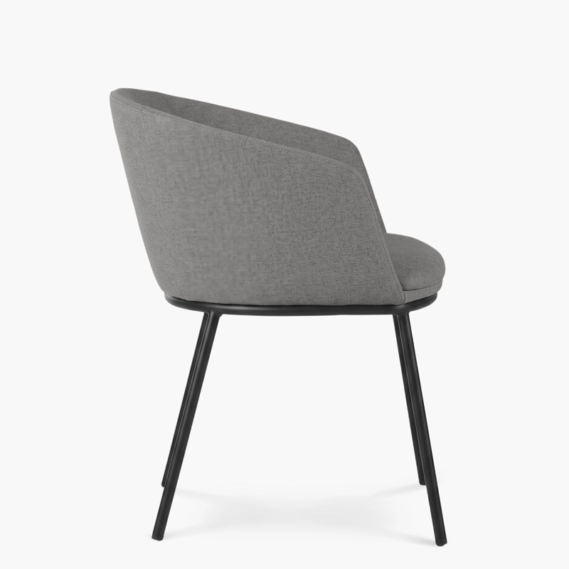 SILLA HOME OFFICE ANTON GRIS FORM - 3