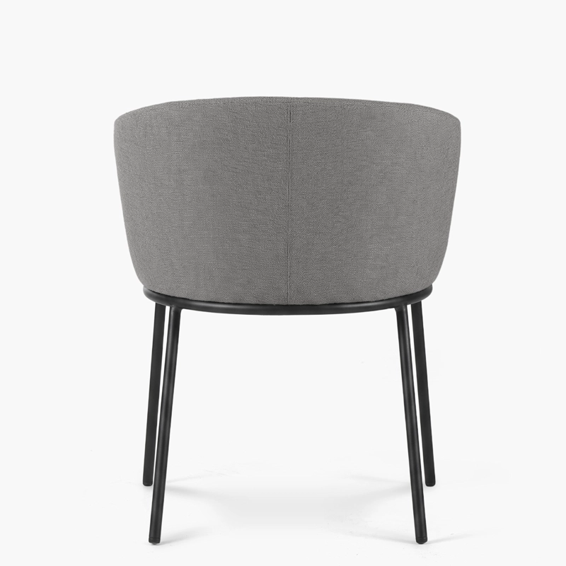 SILLA HOME OFFICE ANTON GRIS FORM - 4