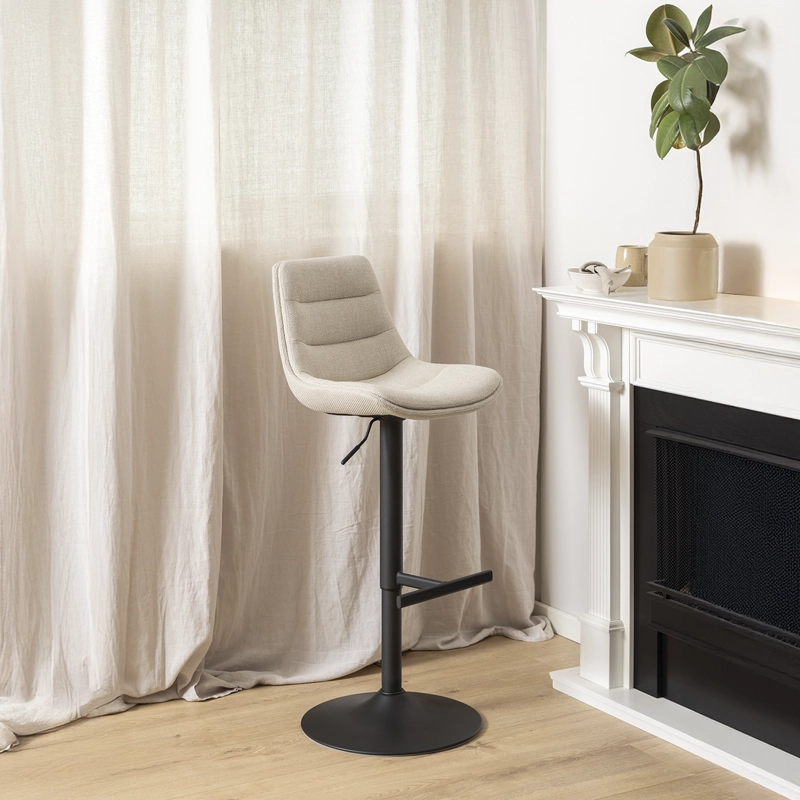 PACK 2 TABURETE MEDIO ADISA BEIGE FORM - 2