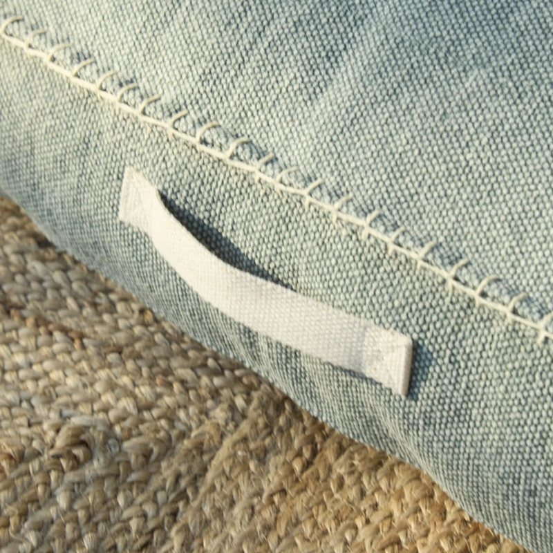 COJIN DE SUELO ASANA 60X40 TURQUESA CALMA HOUSE - 5