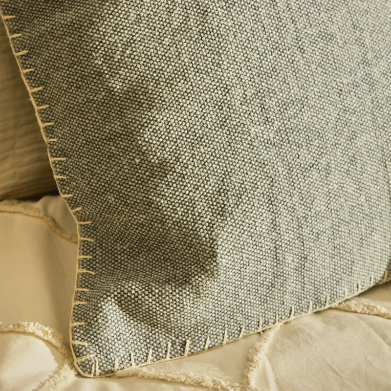 FUNDA COJIN ASANA 60X60 TURQUESA CALMA HOUSE - 4