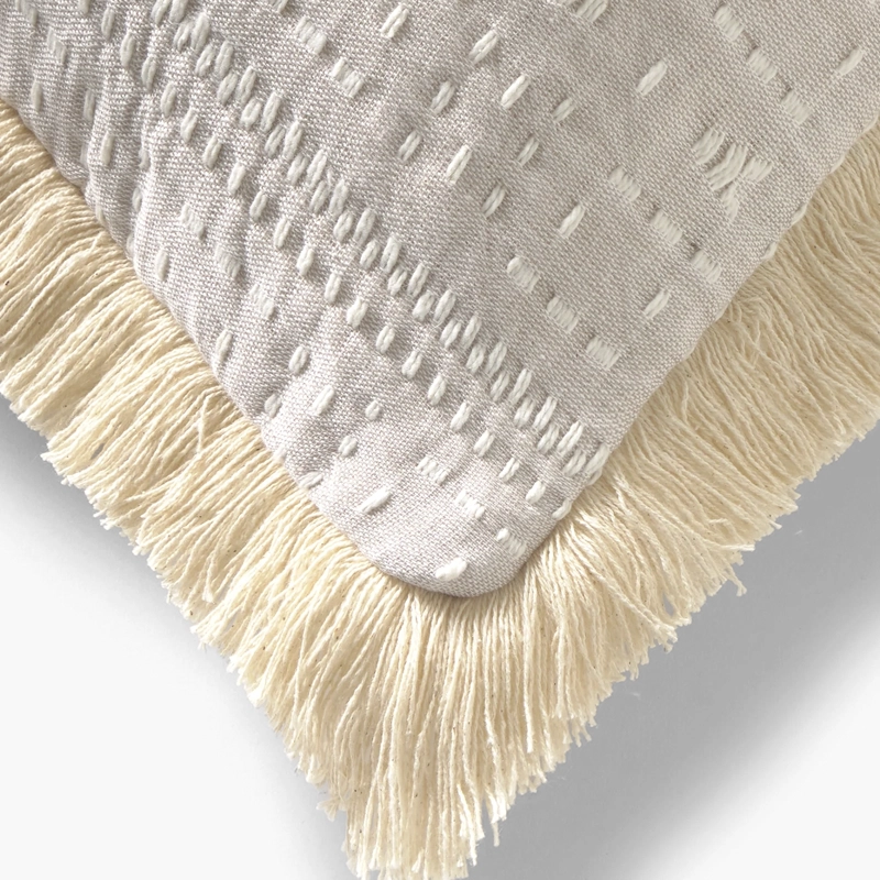 FUNDA COJIN DAKOTA 60X60 BEIGE CALMA HOUSE - 3
