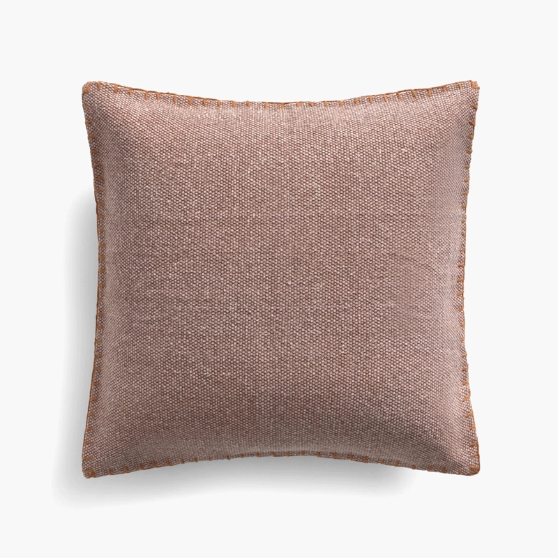 FUNDA COJIN ASANA 60X60 CAFE  CALMA HOUSE - 1