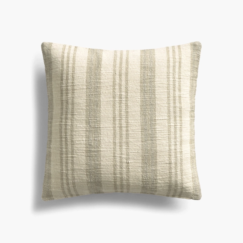 FUNDA COJIN BACOLI 45X45 GRIS CALMA HOUSE - 1