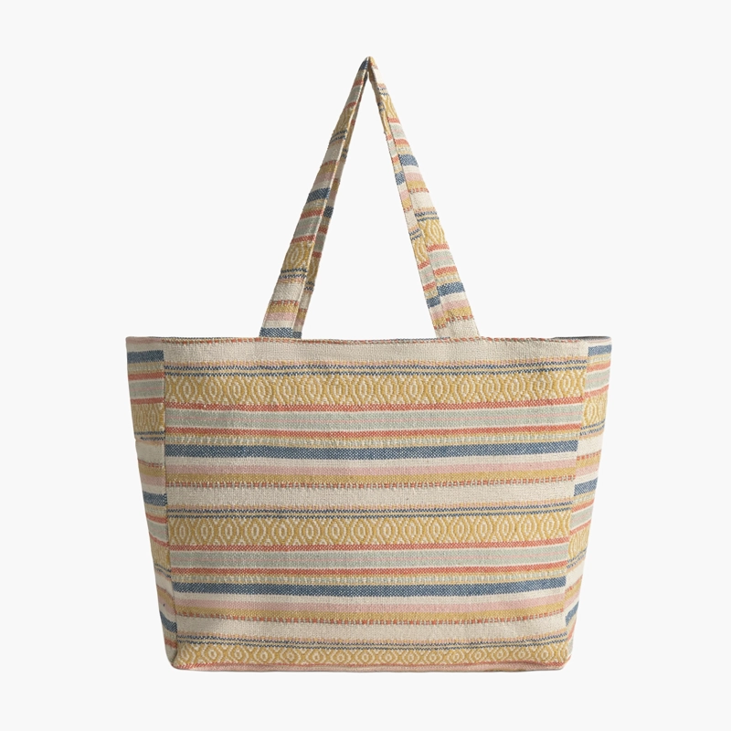 BOLSO ALGODON VEDRA 43X36 MOSTAZA CALMA HOUSE - 1