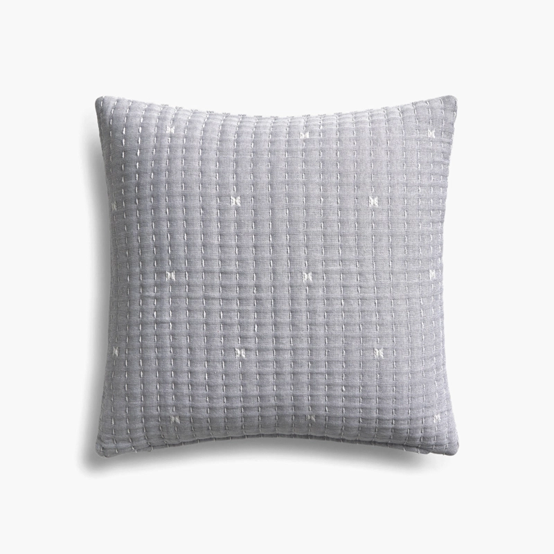 FUNDA COJIN ALGUER 45X45 AZUL CALMA HOUSE - 3