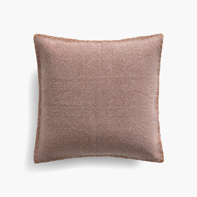 FUNDA COJIN ASANA 45X45 CAFE  CALMA HOUSE - 1