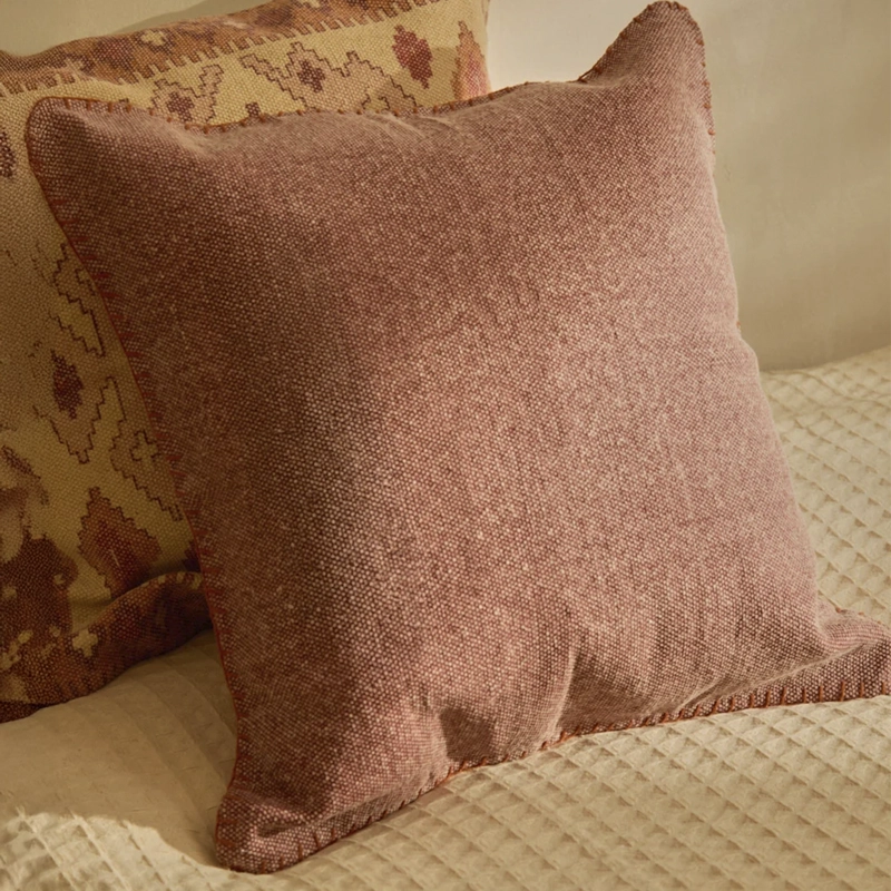 FUNDA COJIN ASANA 45X45 CAFE  CALMA HOUSE - 6