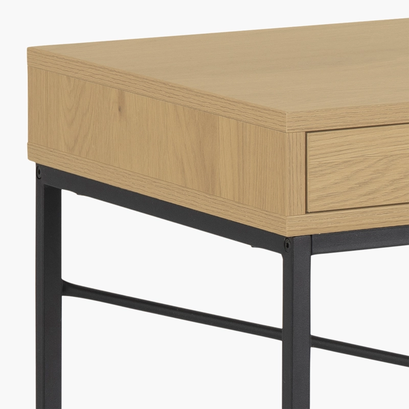 ESCRITORIO SEAFORD C/CAJONERA ROBLE 110X45 FORM - 4