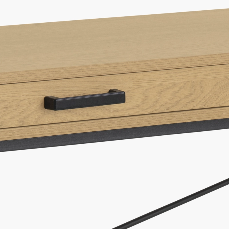 ESCRITORIO SEAFORD C/CAJONERA ROBLE 110X45 FORM - 5