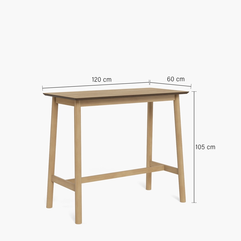 MESA COMEDOR BARLOW ROBLE FORM - 9