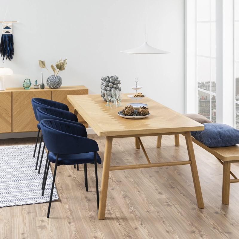 MESA COMEDOR GALWAY ROBLE FORM - 2
