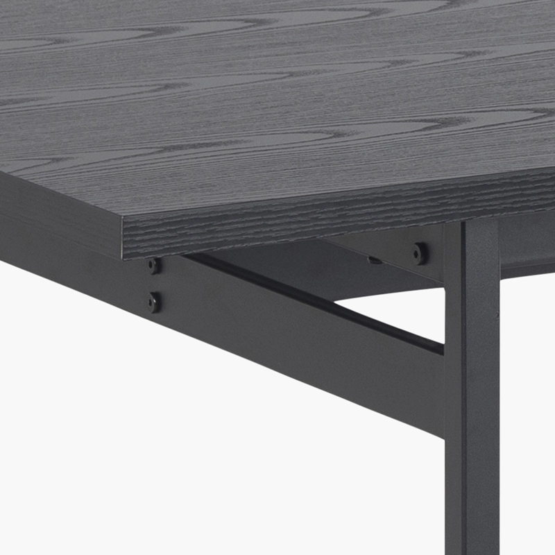 MESA COMEDOR ANGUS NEGRO FORM - 5
